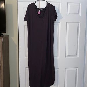 Dark Grey maxi dress